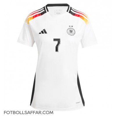 Tyskland Kai Havertz #7 Hemmatröja Dam EM 2024 Kortärmad Tyskland Kai Havertz #7 Hemmatröja Dam EM 2024 Kortärmad